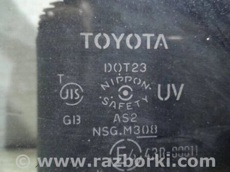 ФОТО Скло двері задніх лівих (кватирка) для Toyota Camry 40 XV40 (01.2006-07.2011) Киев