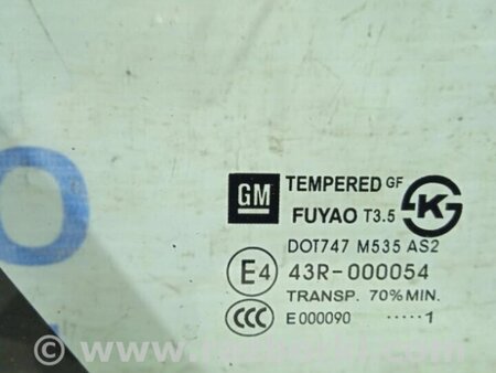 ФОТО Скло двері задньої правої (кватирка) для Chevrolet Cruze J300 (2008-2016) Киев