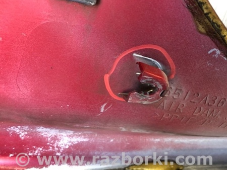 ФОТО Накладка порога наружная для Mitsubishi Lancer X 10 (08-17) Киев