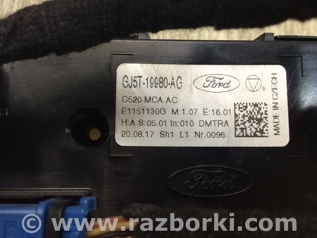 ФОТО Блок управления печкой для Ford Escape 3 (01.2012-12.2018) Киев