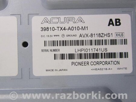 ФОТО Монитор для Acura RDX TB3, TB4 (03.2012-12.2015) Киев