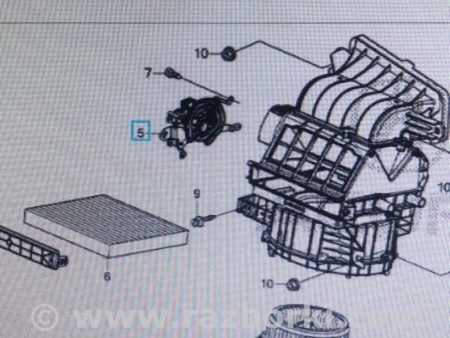 ФОТО Заслонка Печки для Acura RDX TB4 USA (15-19) Київ