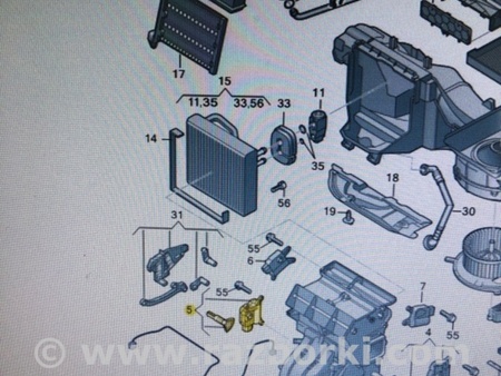 ФОТО Заслонка Печки для Audi (Ауди) A3 III 8V (12-20) Київ