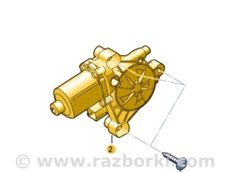 ФОТО Мотор стеклоподъемника для Audi (Ауди) A3 III 8V (12-20) Київ
