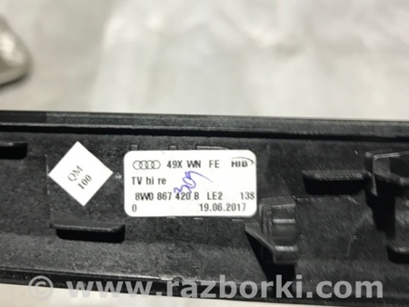 ФОТО Накладка на карту двери для Audi (Ауди) A4 V B9 - 8W (2015-) Київ