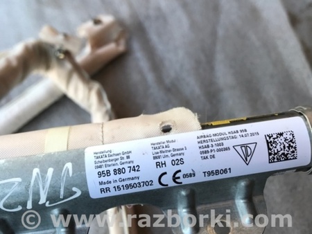 ФОТО Подушка безопасности боковая для Porsche Macan I 95B +FL (13-18) Київ