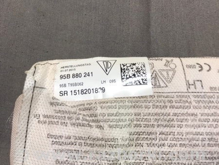 ФОТО Подушка безопасности для Porsche Macan I 95B +FL (13-18) Київ