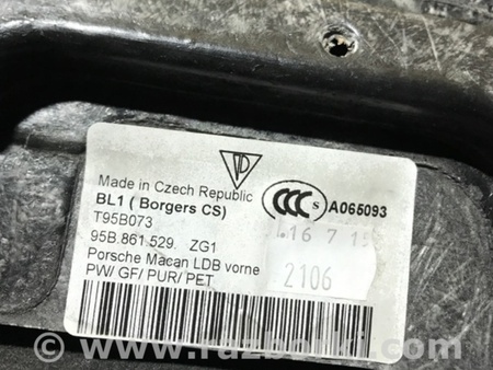 ФОТО Накладка в салоне для Porsche Macan I 95B +FL (13-18) Київ