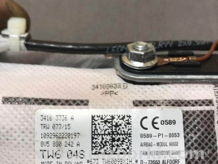 ФОТО Подушка безопасности для Audi (Ауди) A3 III 8V (12-20) Київ