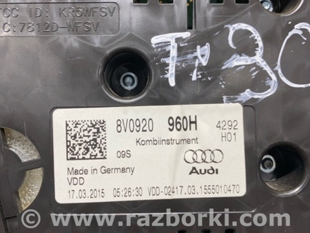 ФОТО Панель приборов для Audi (Ауди) A3 III 8V (12-20) Київ