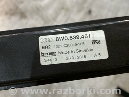 ФОТО Стеклоподъемный механизм для Audi (Ауди) A4 V B9 - 8W (2015-) Київ