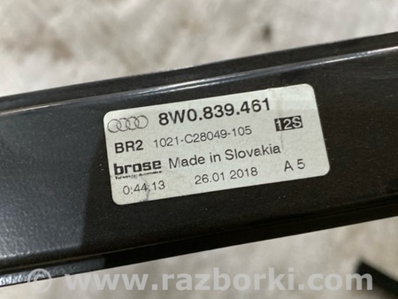 ФОТО Стеклоподъемный механизм для Audi (Ауди) A4 V B9 - 8W (2015-) Київ