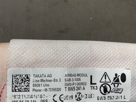 ФОТО Подушка безопасности для Audi (Ауди) A5 F5 B9 (16-24) Київ