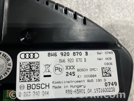 ФОТО Панель приборов для Audi (Ауди) A5 F5 B9 (16-24) Київ