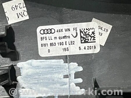 ФОТО Пластик для Audi (Ауди) A5 F5 B9 (16-24) Київ