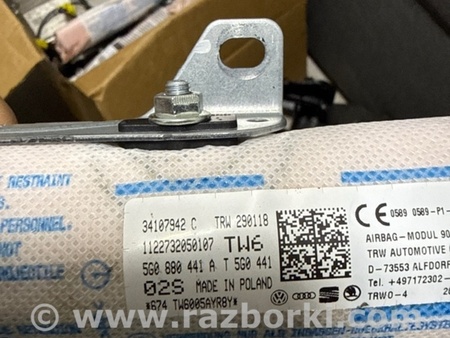 ФОТО Подушка безопасности для Audi (Ауди) A3 III 8V (12-20) Київ