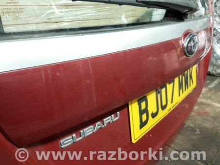 ФОТО Накладка крышки багажника для Subaru Forester SG S11 (02-08) Київ
