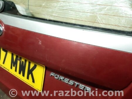 ФОТО Накладка крышки багажника для Subaru Forester SG S11 (02-08) Київ