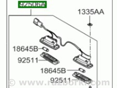 ФОТО Плафон освещения основной для KIA Sorento 2 XM (09-14) Київ