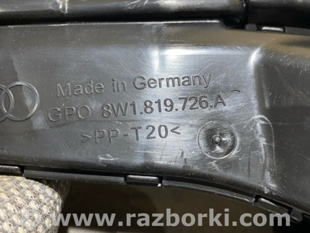 ФОТО Воздуховод печки для Audi (Ауди) A4 B8 - 8K2, 8K5 (08.2007-11.2015) Киев