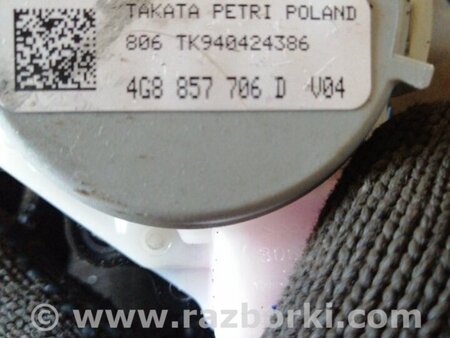 ФОТО Ремень безопасности пассажира для Audi (Ауди) A6 C7 4G (11-18) Київ