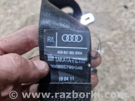 ФОТО Ремень безопасности задний правый для Audi (Ауди) A6 C7 4G (11-18) Київ