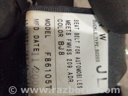 ФОТО Ремень безопасности задний левый для Subaru Forester SH S12 (08-12) Київ