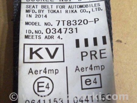 ФОТО Ремень безопасности водителя для Subaru Forester SJ S13 (12-18) Київ