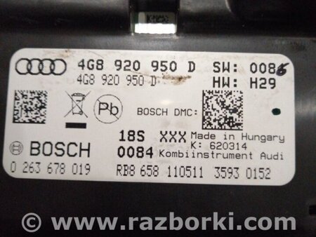 ФОТО Панель приборов для Audi (Ауди) A6 C7 4G (11-18) Київ