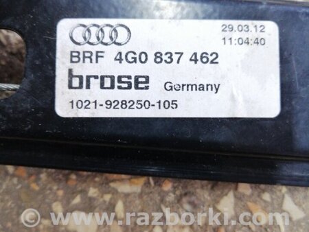 ФОТО Механизм стеклоподъемника передний правый для Audi (Ауди) A6 C7 4G (11-18) Київ