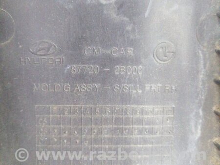 ФОТО Защита задняя правая для Hyundai Santa Fe II CM (06-12) Київ