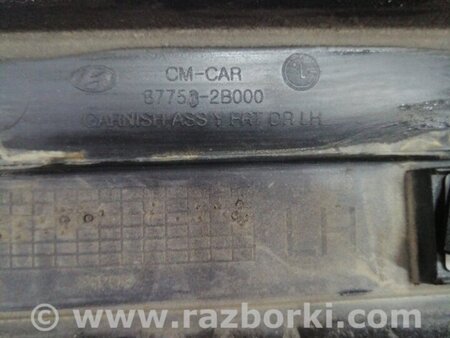 ФОТО Накладка на дверь передняя левая для Hyundai Santa Fe II CM (06-12) Київ