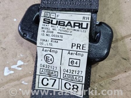ФОТО Ремень безопасности правый для Subaru Legacy IV BL/BP (03-09) Київ