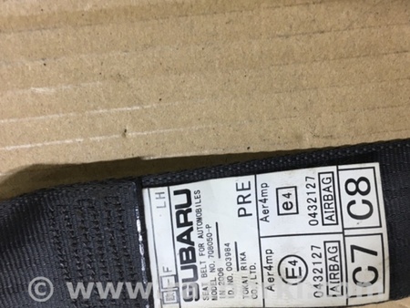 ФОТО Ремень безопасности водителя для Subaru Legacy IV BL/BP (03-09) Київ
