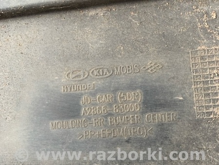 ФОТО Накладка на бампер задняя для KIA Ceed 2 JD (12-18) Київ