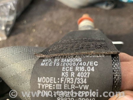 ФОТО Ремень безопасности задний левый для KIA Sorento 2 XM (09-14) Київ