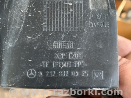 ФОТО Воздуховод печки для Mercedes-Benz E-CLASS W212 (09-16) Київ