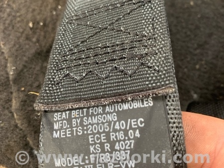 ФОТО Ремень безопасности задний правый для KIA Sorento 2 XM (09-14) Київ