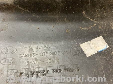 ФОТО Накладка на крыло задняя левая для KIA Sorento 1 BL (02-09) Київ