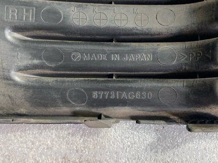 ФОТО Накладка на бампер передняя правая для Subaru Legacy IV BL/BP (03-09) Київ