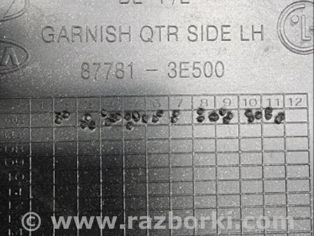 ФОТО Накладка на крыло задняя левая для KIA Sorento 1 BL (02-09) Київ