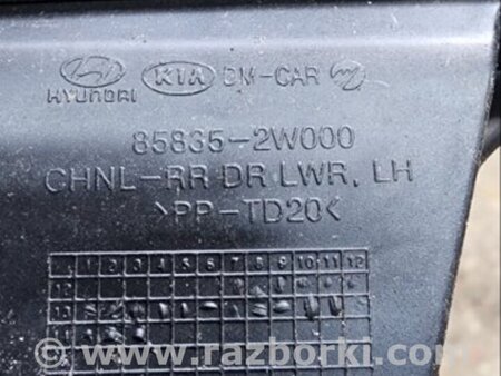 ФОТО Направляющая стекла задняя левая для Hyundai Santa Fe III DM/NC (12-18) Київ