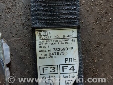 ФОТО Ремень безопасности водителя для Subaru Outback IV BM/BR (09-14) Київ