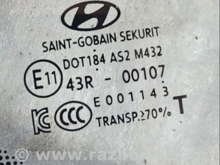 ФОТО Стекло глухое заднее правое для Hyundai Tucson III TL (15-21) Київ