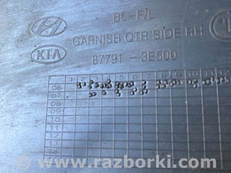 ФОТО Накладка на крыло задняя правая для KIA Sorento 1 BL (02-09) Київ