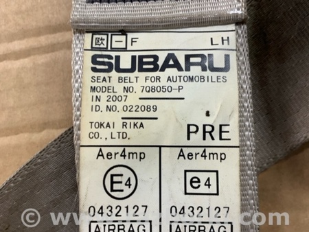 ФОТО Ремень безопасности левый для Subaru Outback III BP/BL (03-09) Київ
