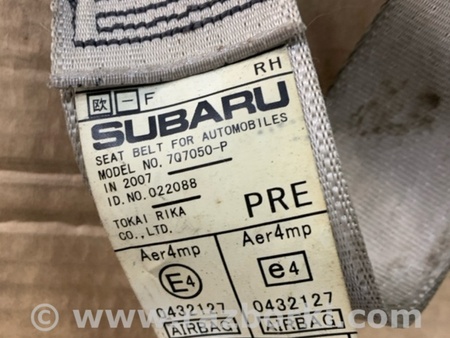 ФОТО Ремень безопасности правый для Subaru Outback III BP/BL (03-09) Київ