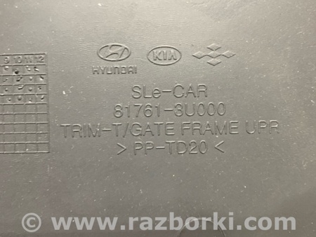 ФОТО Накладка крышки багажника для KIA Sportage SL (10-16) Київ