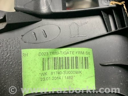 ФОТО Накладка крышки багажника правая для KIA Sportage SL (10-16) Київ