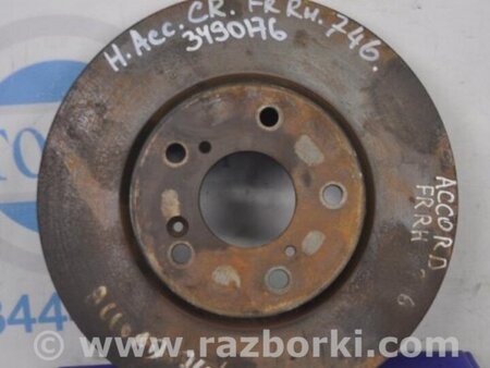 ФОТО Диск тормозной передний для Honda Accord CR CT (06.2013 - 01.2020) Киев